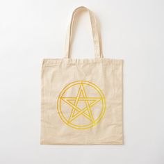 Get my art printed on awesome products. Support me at Redbubble #RBandME: https://www.redbubble.com/i/tote-bag/Gold-Pentacle-by-Aggyro93/46847976.P1QBH?asc=u Red Tote Bag, Red Tote, Purple Bags, Bag Light, Black Tote Bag, Print Tote, Green Bag, Printed Tote Bags