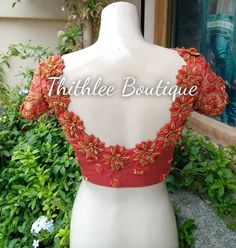 Shagun Blouse Designs, Blouse Designs High Neck, Aari Design, Best Blouse Designs