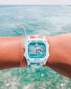 this is our paradise 🏝️✨ 🦈: @sageerickson Signature Shark Flower Power​ 📸: @​lydiasarbin  ​ ​ ​_ ​#limitededition #sandbetweenmytoes #oceanview #sunsetbeach #beachaddict #beachlife #accessory #accessories #armswag #myfreestylewatch #sharkwatch Preppy Camp, Guatemala Trip, Sage Erickson, Shark Watch, Surf Watch, Freestyle Watch, Kendra Scott Necklace Elisa, Beach Watch, Tropical Florals