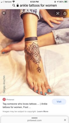 a woman's foot with a tattoo on it and the words instagramm written in