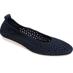 Lilly - Navy Cute Flats, Find It, Super Cute, Sleek, Navy, Water, Leather