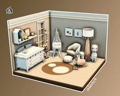 Nursery Idea, Sims Baby, Sims Free Play, Sims 4 Expansions