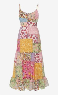 Patchwork Dresses, Swaggy Outfits, Looks Vintage, A Dress, Moda Operandi, Look Fashion, I Dress, Pretty Dresses