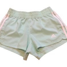 Preowned But Never Worn Sz Xs They Are Brighter Than Appear On Pictures About 3” Inseam Front Rise 8.5” Waistline Laying Flat ( Unstreched )12.5” *6 Adidas Athleisure Activewear For Summer, Adidas Summer Activewear For Training, Adidas Summer Training Activewear, Adidas Running Shorts For Summer, Adidas Athletic Shorts For Summer Workout, Adidas Summer Activewear Shorts, Adidas Summer Sportswear, Adidas Summer Sports Activewear, Adidas Activewear For Spring Training