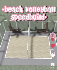 the beach volleyball speed build game is available for iphone and ipad users to play on