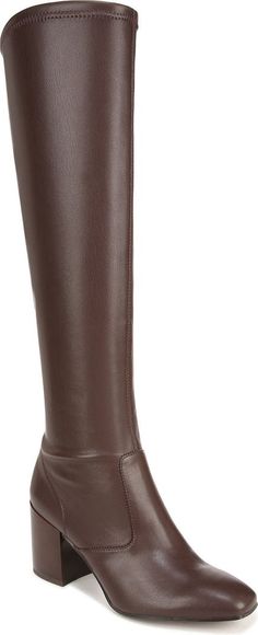 Franco Sarto Talfer Tall Boot (Women) | Nordstromrack Embossed Boots, Tall Boot, The Square, Franco Sarto, Tall Boots, Shopping List, Block Heels, Womens Boots, Square