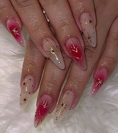 Gold Accent Nail, Gold Chrome Nails, Chrome Nails Designs, Custom Press On Nails, Airbrush Nails, Nails Wedding, Nail Length, Minimalist Nails, Luxury Nails