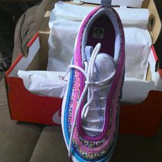 Still In Box. Multicolor Nike Sneakers Casual Multicolor Nike Running Shoes, Playful White Nike Sneakers, Playful Purple Low-top Sneakers, Nike Multicolor Synthetic Sneakers, Nike Multicolor Low-top Running Shoes, Nike Playful Low-top Sneakers, Playful Nike Multicolor Sneakers, Playful Nike Low-top Sneakers, Trendy Multicolor Nike Sneakers