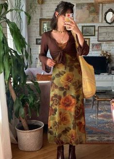 Hippie Elegante, Fest Outfits, Outfits 90s, Mode Zara, Earthy Outfits, Chique Outfits, Modest Clothing, Swaggy Outfits, Mode Inspo