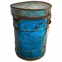 If you like to take care of every detail in your home and own the latest products that will make your life easier, purchase Decorative canister Alexandra House Living Blue Iron Traditional style 33 x 46 x 33 cm at the best price. Type: Storage Box with Lid Design: Traditional style Colour: Blue Material: Iron Characteristics: Clean with a dry cloth Approx. dimensions: 33 x 46 x 33 cm Storage Box With Lid, Storage Boxes With Lids, Box With Lid, Canisters, Traditional Style, Home And Garden, Charms, Blue, Design