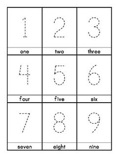 the number four worksheet for children to learn numbers