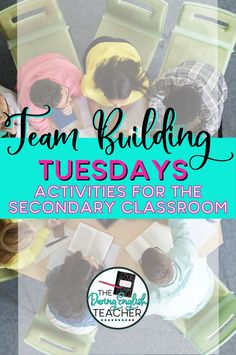 If you're looking for team building games and activities for your middle school or high school students, this post is for you!! Every single Tuesday, my publication classes pause and take a break from the hustle and bustle of journalism and yearbook to come together and complete team-building activities together -hopefully establishing a bond built on trust and understanding. It is such a fun way to build community!

Go to www.thedaringenglishteacher.com for more engaging resources and tips! Classroom Bonding Activities, Team Building Activities For Teens, Team Engagement Activities, Classroom Team Building Activities, Community Building Games, Games For Middle Schoolers, School Team Building Activities, School Team Building, Middle School Games