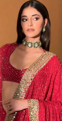 Saree Inspiration, Ananya Pandey, Indian Outfits Lehenga, Casual Indian Fashion, New Saree, A Fashion Designer, Classy Photography, Fashion Designing