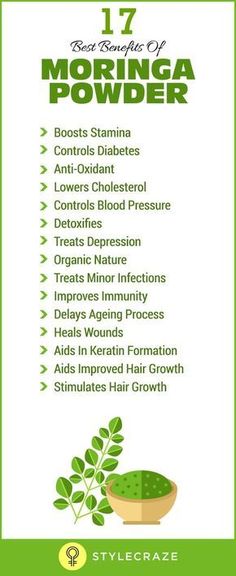 Moringa Leaf Powder, Improve Hair Growth