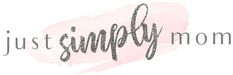 the logo for just simply mommy