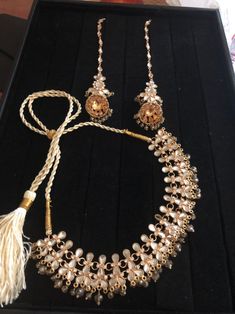 Gold plated High quality kundan set necklace and jhumki earrings with sahara Perfect for wedding and parties Made to order and shipping time 4-6 weeks. Earrings With Sahara, Jewelry Pakistani, Kundan Jewelry, Jhumki Earrings, Pakistani Jewelry, Jewelry Indian, Set Necklace, Kundan Jewellery, Bridal Jewelry Sets