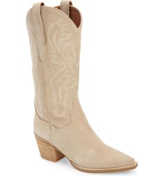 Jeffrey Campbell Dagget Western Boot | Nordstrom 2023 Wishes, Sand Boots, Womens Cowgirl Boots, Western Boots Women, Wide Calf Boots, Nordstrom Anniversary Sale, Western Boot, Chunky Block Heels, Jeffrey Campbell Shoes