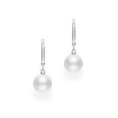 Mikimoto South Sea Pearl Drop Earrings in 18K White Gold Mikimoto Jewelry, Sea Pearl, South Seas, South Sea Pearls, Sea Pearls, Pearl Drop Earrings, Pearl Drop, Everyday Essentials, Primary Color