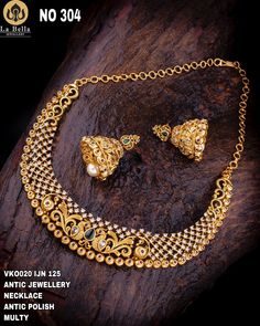 Bridal Gold Jewellery Designs, Bridal Gold Jewellery, Gold Jewellery Design, Jewellery Designs, Gold Jewellery, Diamond Necklace, Gold Jewelry, Jewelry Design, Beaded Necklace