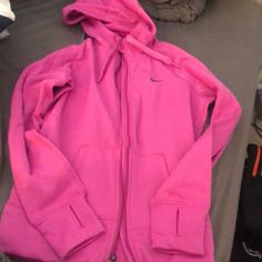 Nike Therma Fit Purple Hoodie Never Worn. Brand New Super Soft And Comfortable Hood Purple Holes For Thumb In The Sleeves Zip Up Nike Hoodie Sweatshirt For Winter, Nike Hoodie For Gym In Fall, Nike Winter Sweater, Winter Workout Fleece Hoodie, Nike Hoodie With Adjustable Hood For Gym, Nike Fleece Lined Hoodie For Fall, Nike Hoodie With Fleece Lining, Nike Fall Hoodie For Gym, Nike Hooded Hoodie With Fleece Lining