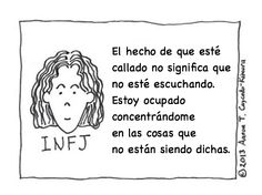 a cartoon drawing of a woman's face with the words in spanish above it