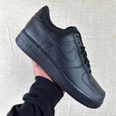 Nike Air Force 1 Low Black Men 10.5. Brand New Original Box Not Included 100% Authentic. Fast Shipping All Sales Final Nike Air Monarch Iv, Black Air Force 1, Shoes Nike Air Force, Nike Sneakers Mens, Nike Air Monarch, Nike Air Max Excee, White Basketball Shoes, Mens Training Shoes, Nike Air Force 1 Low