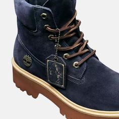 Style No. TB0A62PVEP3 Color: Dark Blue Seude Celebrate iconic style in the Timberland C.F. Stead Indigo Suede Stone Street 6-Inch Boot, steeped in heritage and built to last. Timberland famous 6-Inch Boot and C.F. Stead’s durable suedes are the perfect union—both built for hard work and designed to age gracefully as you wear them and make them your own. This special edition is part of the Timberland C.F. Stead Indigo Suede Collection, a collaboration that honors the rich history of both Timberla Timberland Women, Timberland 6 Inch, Stone Street, Red Puffer, Age Gracefully, Timberlands, Timberlands Women, Iconic Style, Aging Gracefully