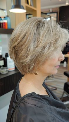 Ocean Hair, Pixie Bob Haircut, Haircuts For Women Over 50, Shaggy Haircuts, Blonde Tones, Undercut Pixie, Bob Haircuts For Women, Haircut For Older Women, Chic Hairstyles