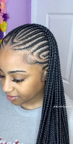 Summer Cornrows, Ready Hairstyles, Cornrows Natural Hair, Short Box Braids Hairstyles