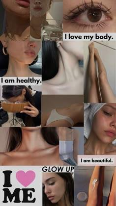 Beauty Vision Board Pictures, Subliminal Beauty, Goal Inspiration, I Love My Body, Festival Make Up, Manifesting Vision Board, Love My Body, Healthy Lifestyle Motivation