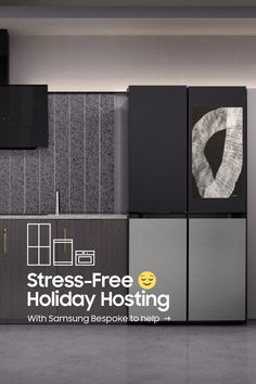 an advertisement for a holiday hosting company