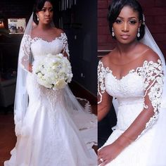 the bride is posing in her wedding dress and holding a bouquet of flowers on her left hand