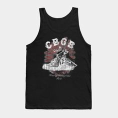 cbgb -- Choose from our vast selection of tank tops to match with your favorite design to make the perfect custom graphic tank top. Customize your color! Perfect for working out or casual wear for men and women. Casual Tank Top For Streetwear, Casual Racerback Muscle Tee For Streetwear, Casual Cotton Tank Top For Sports, Cotton Casual Tank Top For Sports Events, Casual Cotton Tank Top For Sports Events, Casual Sublimation Print Tops For Gym, Casual Racerback Tank Top For Streetwear, Casual Muscle Tank Tee For Sports Events, Casual Black Tank Top For Sports Events