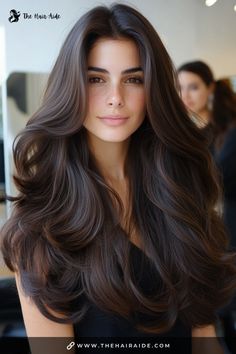 ✨ Elevate your look with 38 gorgeous dark brown balayage hairstyles! From soft highlights to bold dimension, these styles bring depth & movement to your hair. Perfect for all lengths.🌿 #Balayage #HairInspo #DarkBrownHair #HairGoals #HairTransformation Character Mapping, Chocolate Brown Hair Ideas, Dark Brown Hair Rich, Long Hair Color Ideas, Rich Chocolate Brown Hair, Dimensional Hair, Rich Brown Hair, Dark Chocolate Brown Hair