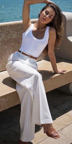 Elegantes Party Outfit, Italy Outfits, Italian Outfits, Brunch Outfit, 가을 패션, Summer Fashion Outfits