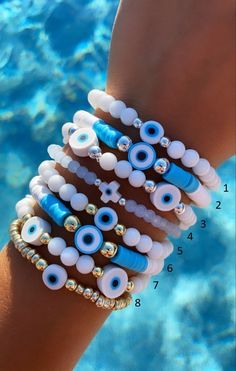 Cute Picture Quotes, Small Bead Bracelet, Glow Jewelry, Summer Loving, Eyes On Me, All Eyes On Me, Summer Bracelets, Eye Art