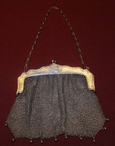 Antique chain mail purse This unique piece will be a show stopper for any formal occassion Elegant Chainmail Bag, Silver Chainmail Evening Bag, Elegant Silver Chainmail Bag, Elegant Silver Bag With Chainmail Detail, Silver Gift Wrap, Merry Christmas Everyone, Chain Mail, Silver Gifts, Purse Pouch