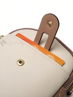 Bird in Bag - 2024 Spring New Korean PU Buckle Vertical Zipper Shoulder Bag - Professional White Mobile Wallet. A Trendy Multi-Functional Ladies Shoulder Crossbody Bag for College Style Students and Casual Everyday Use. Bag For College, Mobile Wallet, Professional Bag, College Bags, College Style, College Fashion, Phone Wallet, Card Holder Leather, Bird In Bag