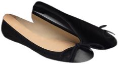 Ballerina Silhouette, Elegant Flats, 2 Inch Heels, Ballerina Flats, Black Flats, Soft Leather, Barcelona, Leather Upper, Spain