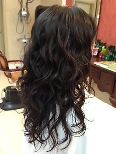 Big Curl Perm, Regular Perm, Loose Curl Perm, Perm Ideas, Loose Perm, Loose Wave Perm, Perm Curls, Wavy Perm, Long Hair Perm