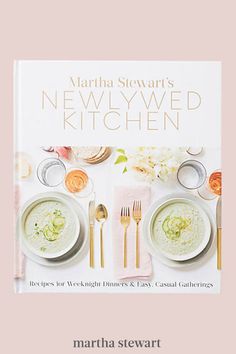 martha stewart's newlywed kitchen cookbook