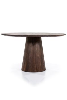 Wooden Pedestal Dining Table | Eleonora Aron | Dutchfurniture.com Havenly Dining Room, Wood Pedestal Dining Table, Rough Hewn Wood, Wooden Pedestal, Dutch Furniture, Wood Pedestal, Interior Design Concepts, Dining Hall, Pedestal Dining Table