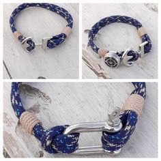 "Each MARE NOSTRUM creation bracelet that I make is a handmade piece. All my bracelets are entirely made in France, in Cap d'Agde. may differ from the photos. Each order is prepared with the utmost care and packaged in a linen/cotton pouch. This bracelet is made of nautical ropes or paracord lined and knotted marine knot. The \"anchor + button\" type clasp in 316 L stainless steel (medical grade) of 36 mm x 25 mm in size fits perfectly with this rope. The paracord strapping on each side of the anchor gives a couture effect to this bracelet. May present differences with the photos. Sizes may vary +/- 0.5cm Feature: PARACORD TYPE III Colour: BLUE TARTAN Diameter: ca. 4.2 mm High quality threads The braided sheath is made up of 32 threads Paracord core: 11 inner strands May reduce 5-10% on co Sailing Bracelet, Mens Cords, Sailor Bracelet, Rope Bracelet Men, Nautical Bracelet, Surfer Bracelets, Dragon Bracelet, Hemp Bracelets, Nautical Rope