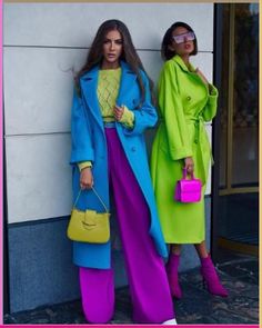 Do you wear makeup? Then, hi, you need these. Master Wardrobe, Outfit Formal Mujer, Contrast Outfit, Bright Colors Fashion, Outfits Bonitos, Colorful Outfit, Colour Combinations Fashion, Color Combos Outfit, Colorful Outfits