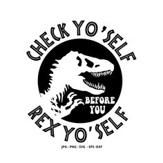 a t - shirt that says, check you self before you'll be yourself