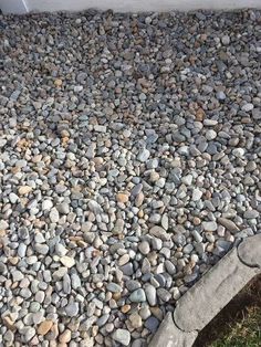 there is gravel and rocks on the ground