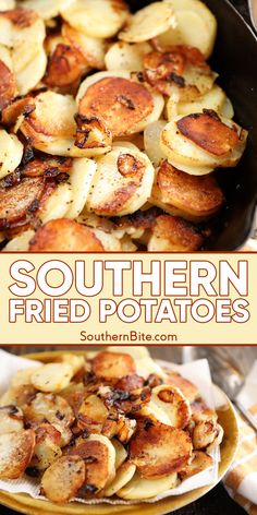 this southern fried potatoes recipe is delicious and easy to make