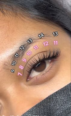 Cluster Map, Lash Map, Lashes Tutorial, Perfect Eyelashes, Subtle Makeup, Pretty Lashes, Natural Eyelash Extensions