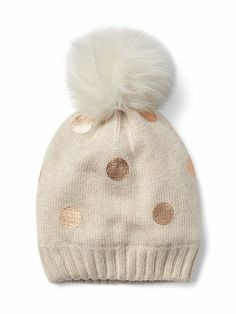 FIRST QUALITY GAP!!! NO OUTLET ITEMS!!!                             Hi, you are bidding on a GAP GIRLS ROSE GOLD DOT POM HAT                            SIZE SMALL/MEDIUM brand new with the original GAP tags.   100% Acrylic Machine was, delicate cycle Soft knit. Ribbing at bottom. Allover dots. Pom at top   SMOKE FREE, PET FREE HOME! ORIGINAL RETAIL $29.95  PLEASE SEE MY OTHER GAP ITEMS PLEASE ASK QUESTIONS. THANKS FOR LOOKING. GOOD LUCK BIDDING Knit Ribbing, Classic Blazer, Gold Dots, Cute Hats, Pom Pom Hat, Girl With Hat, Girls Accessories, Hat Sizes, Soft Knits