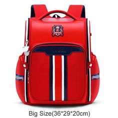 Unisex backpack for kids – Pink & Blue Baby Shop Portable Backpack For Back To School, Portable Backpack For End Of School Year, Portable School Backpack, Red Large Capacity Backpack For Outdoor Activities, Red Backpack For School Events, Red Backpack For Daily Use And Back To School, Red Backpack For Students, Red Backpack With Zipper Closure For Outdoor Activities, Red Backpack With Zipper Closure For Students